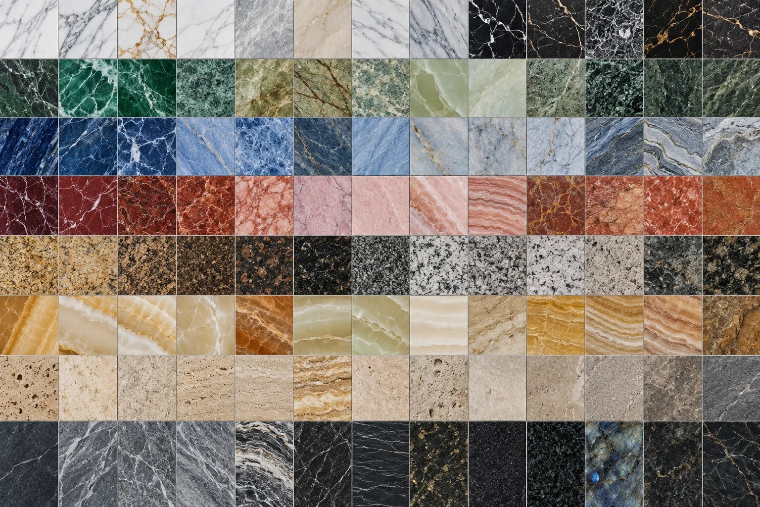 水石 自然な岩の形状 天然石の名称と画像：A–Z順のビジュアル図鑑