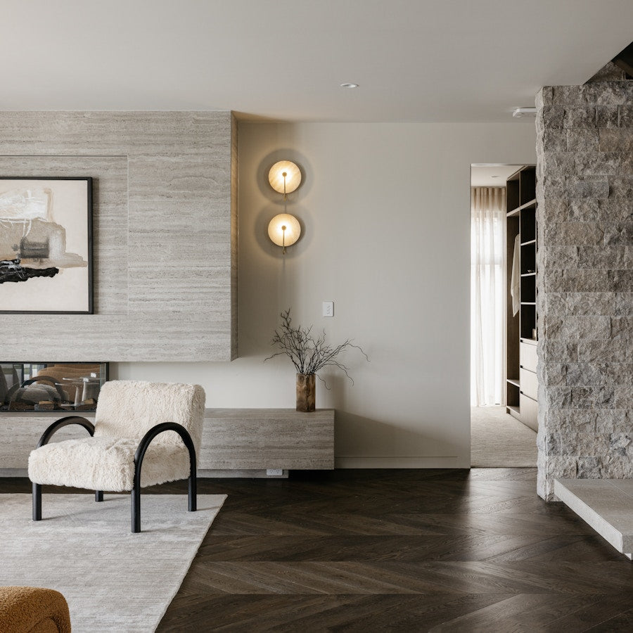 Sintered stone interior project