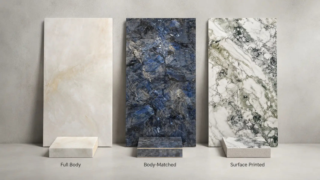Is Sintered Stone Full Body or Surface Printed?
