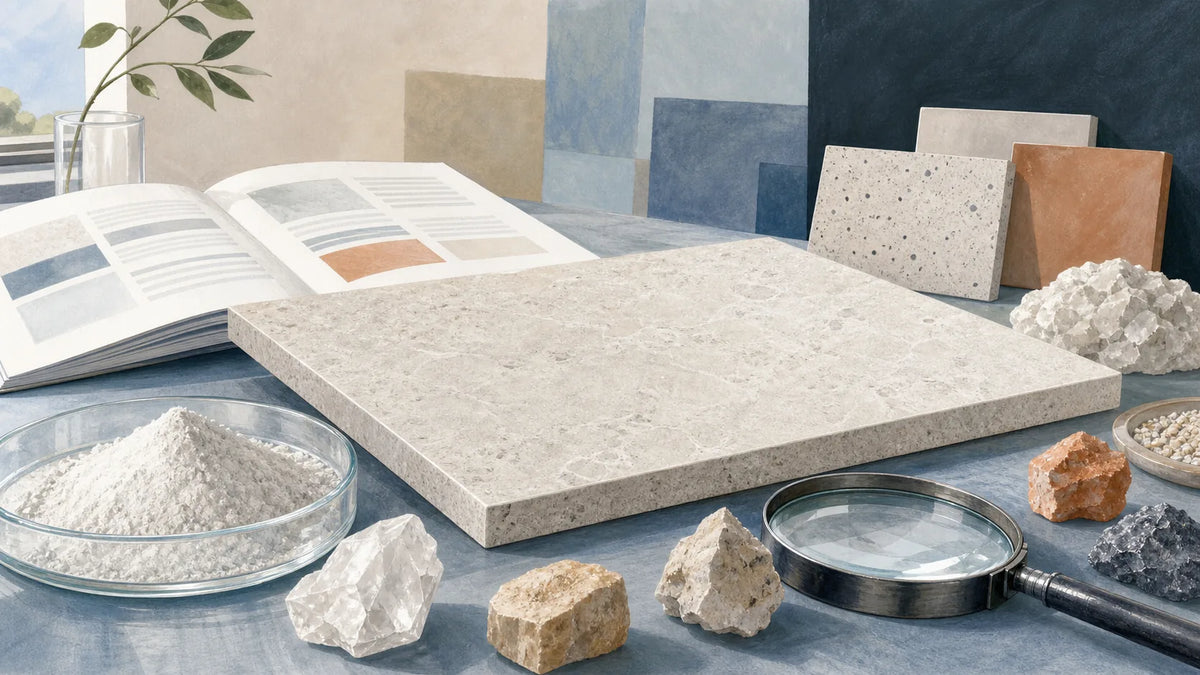 Does Sintered Stone Contain Silica? The Answer Changes When You Cut It
