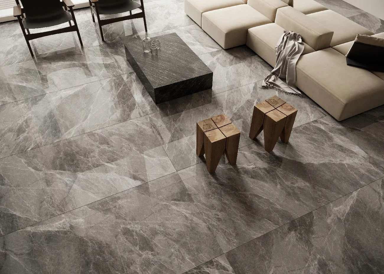 Dream Emma Grey Sintered Stone Slab Funtek