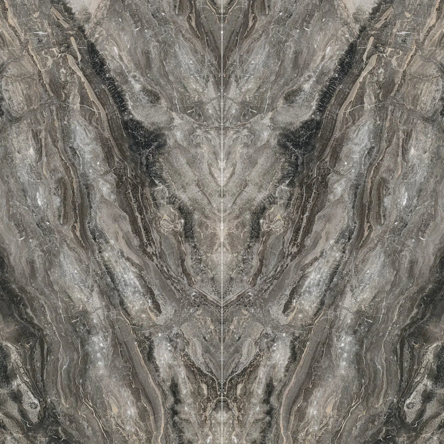 ANDES BROWN Vein-Cut — плита из спечённого камня под мрамор