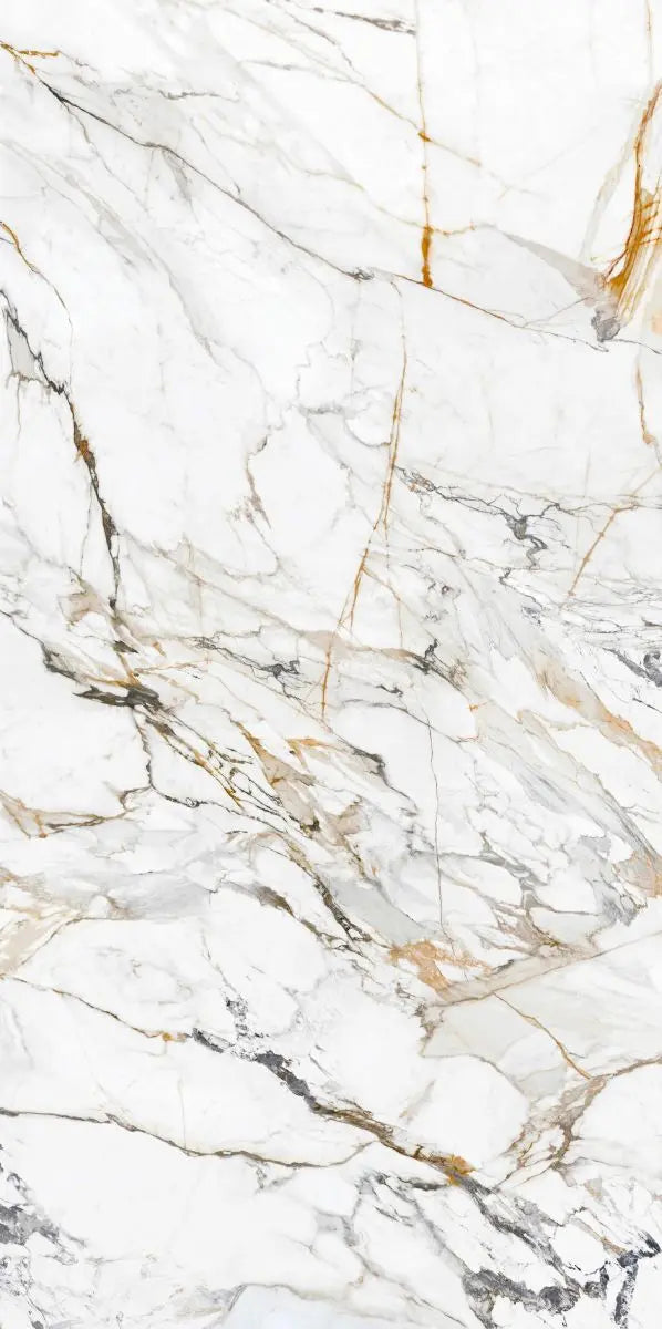 GOLDEN VEINS CALACATTA спечённый камень Панель Funtek