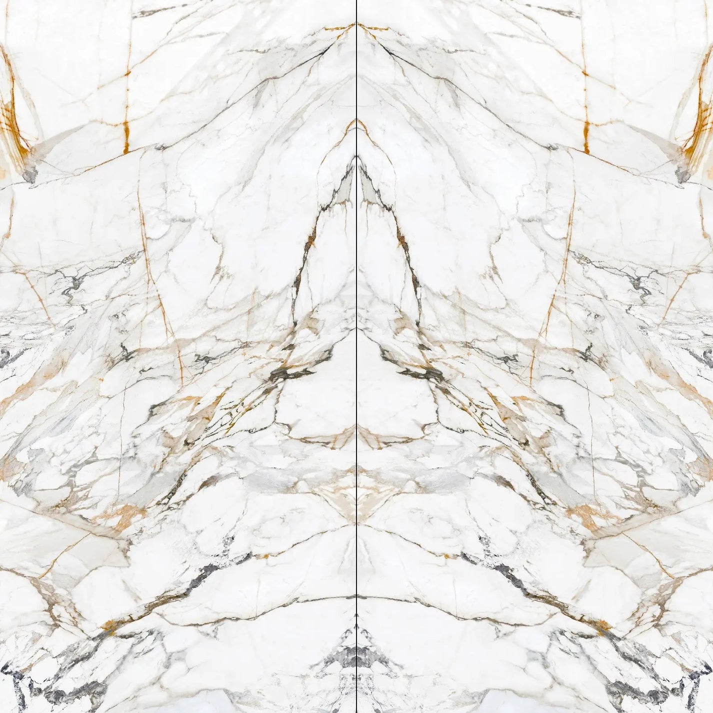 GOLDEN VEINS CALACATTA — панель из спечённого камня