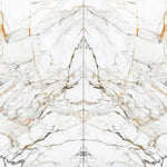 GOLDEN VEINS CALACATTA لوحة حجر متكلس Funtek