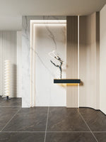 CALACATTA SILVER لوحة حجر متكلس Funtek