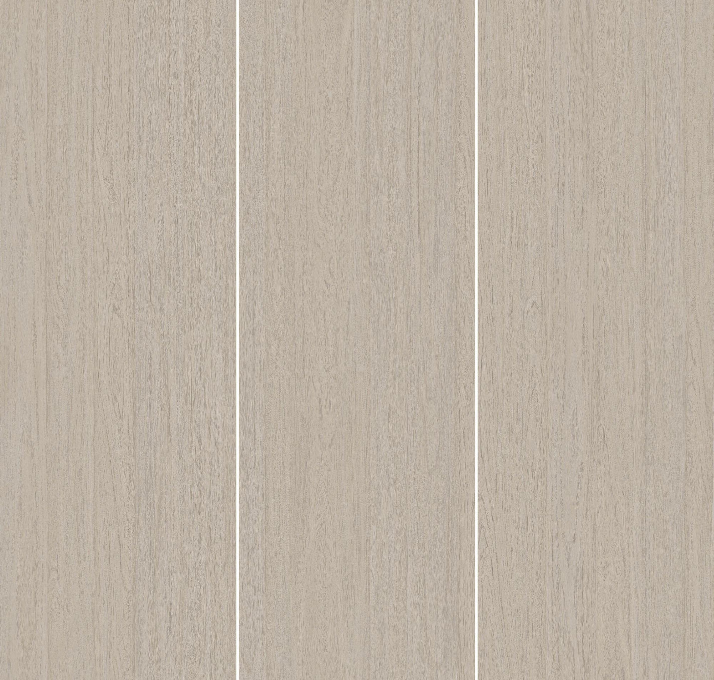 White Walnut full pale greige linear wood grain pattern