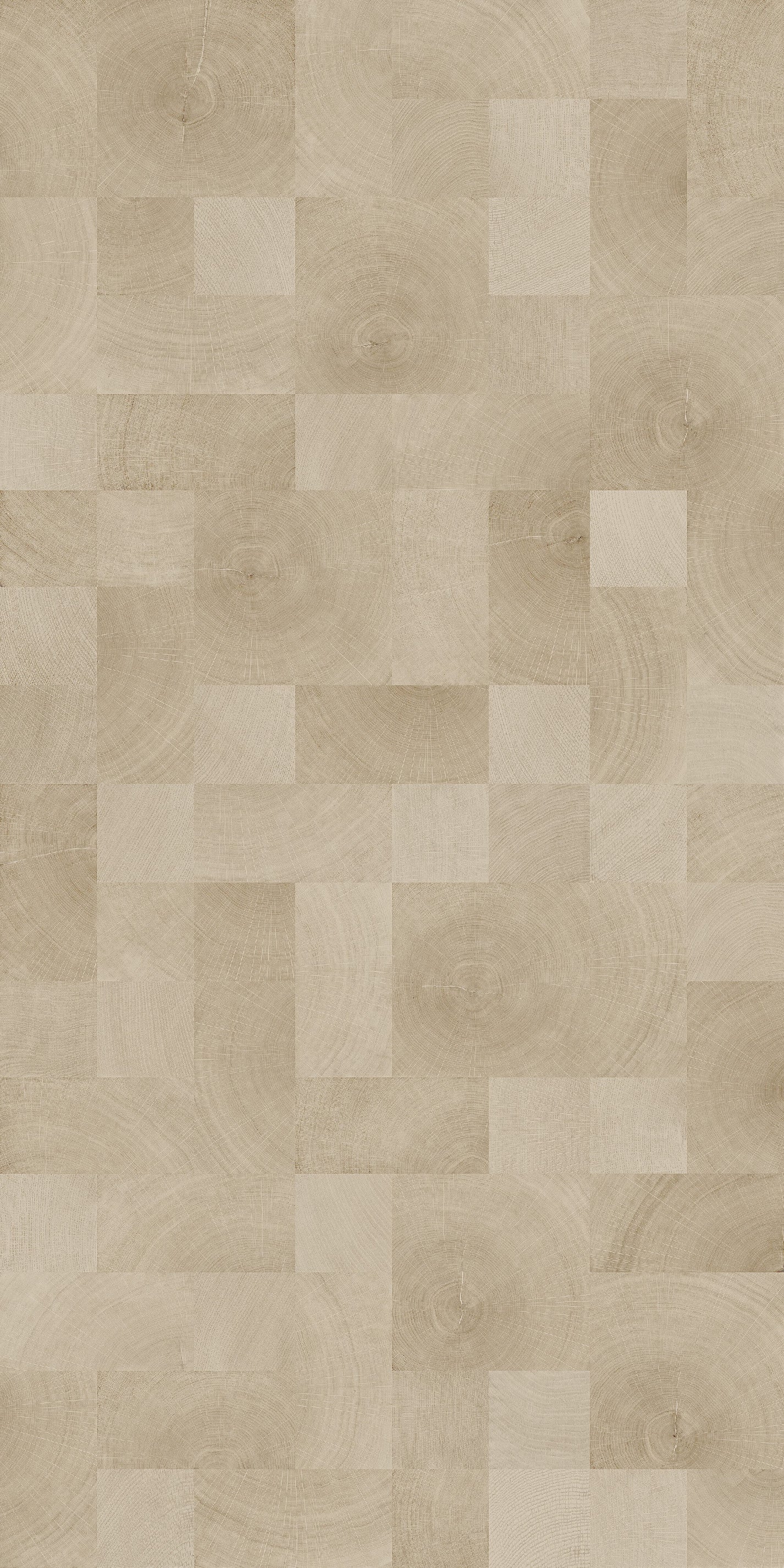 Light Natural Oak wood-look sintered stone full slab pattern