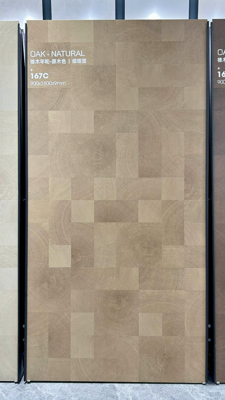 Плита из спечённого камня Natural Oak с имитацией натурального дуба