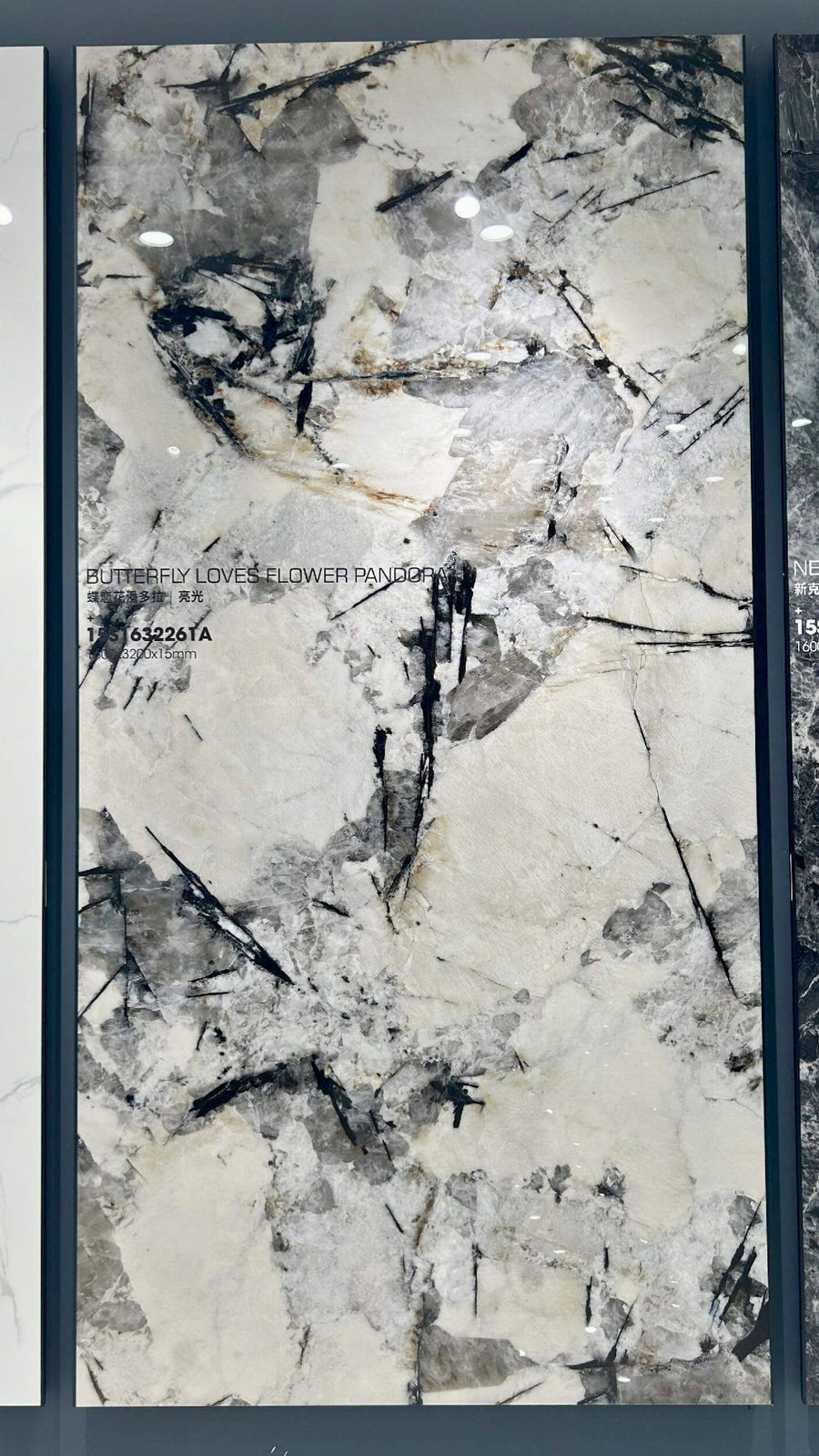 BUTTERFLY PANDORA Glossy Sintered Stone slabs Funtek