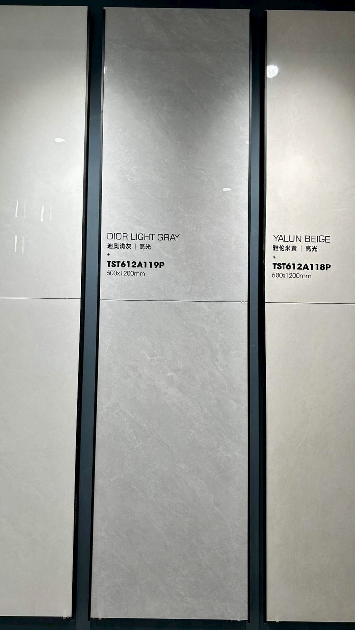Dior Grey — плита из спечённого камня под цемент