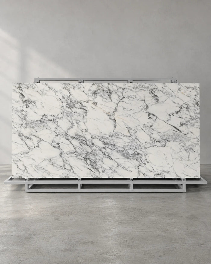 Balop White Marble Look Sintered Stone Slab