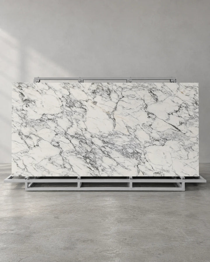 Balop White Marble Look Sintered Stone Slab