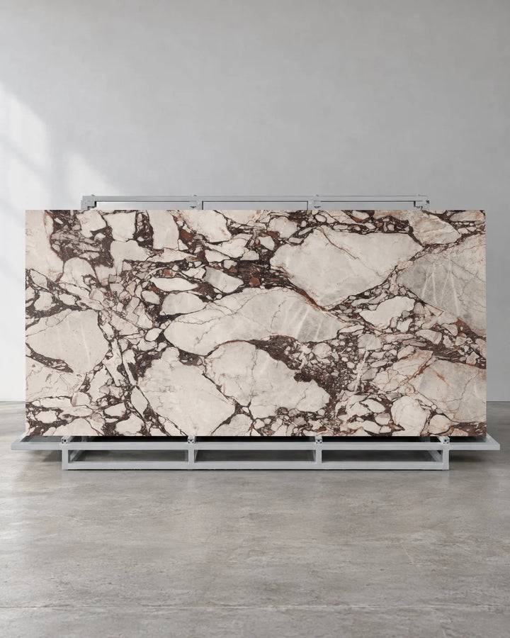 Boutique Bvlgari Purple Breccia Look Sintered Stone Slab