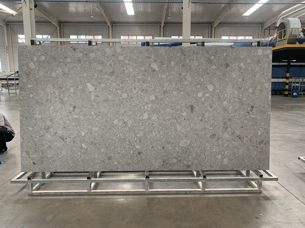 Stone look sintered stone slabs for modern surfaces