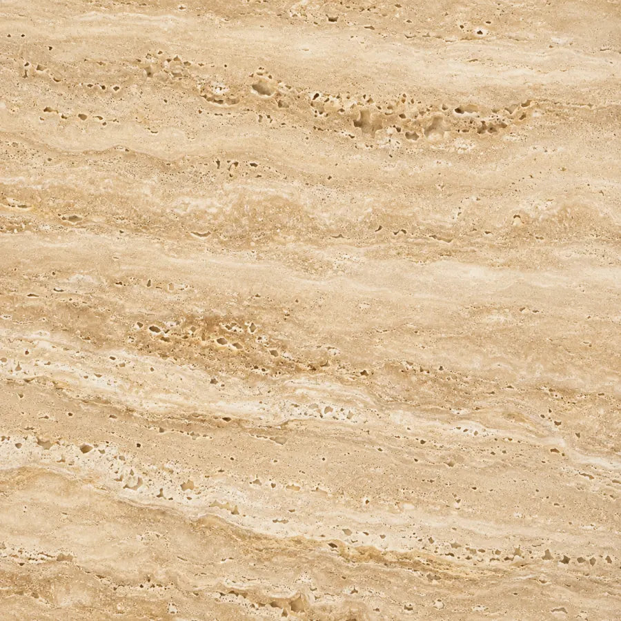 Travertine-look sintered stone slabs by Funtek