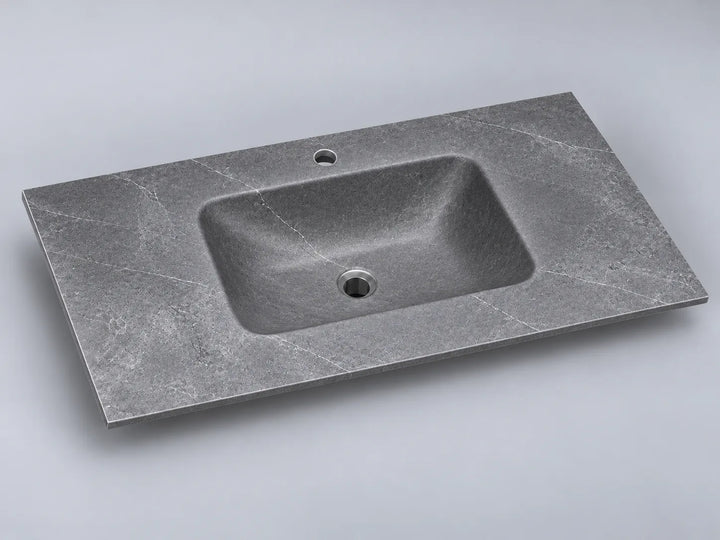 Sandstone Grey Sintered Stone Washbasin