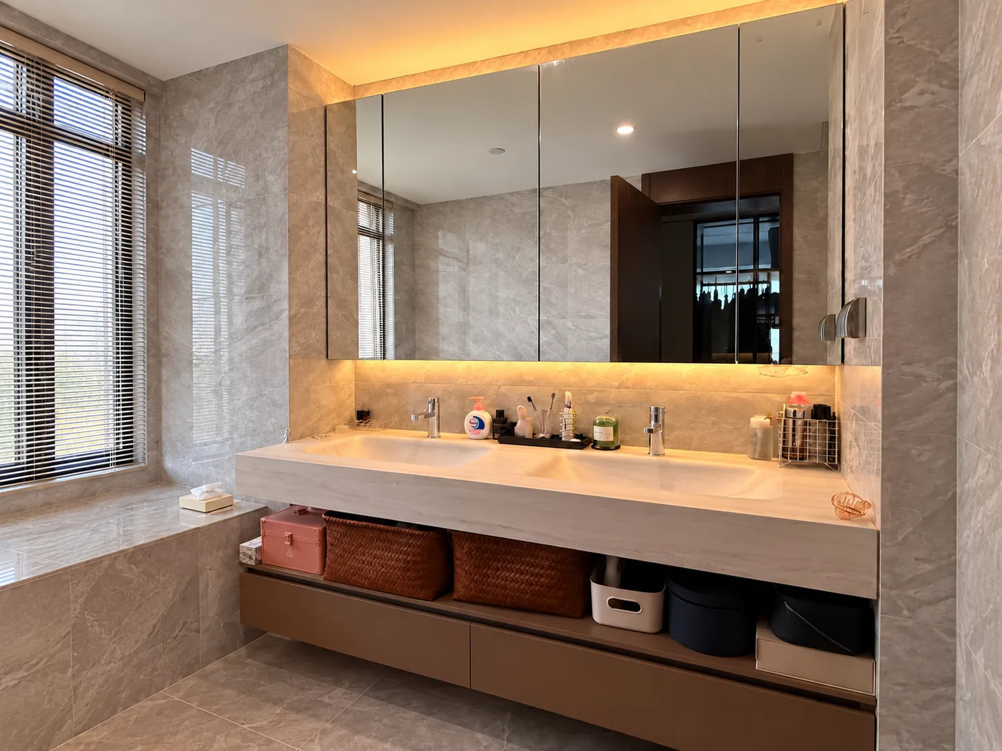 Double-basin installation from a customer project