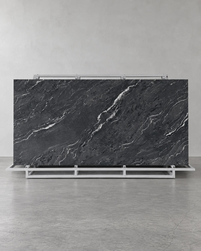 Gucci Black Marble Look Sintered Stone Slab