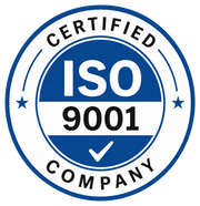 ISO 9001 certified company