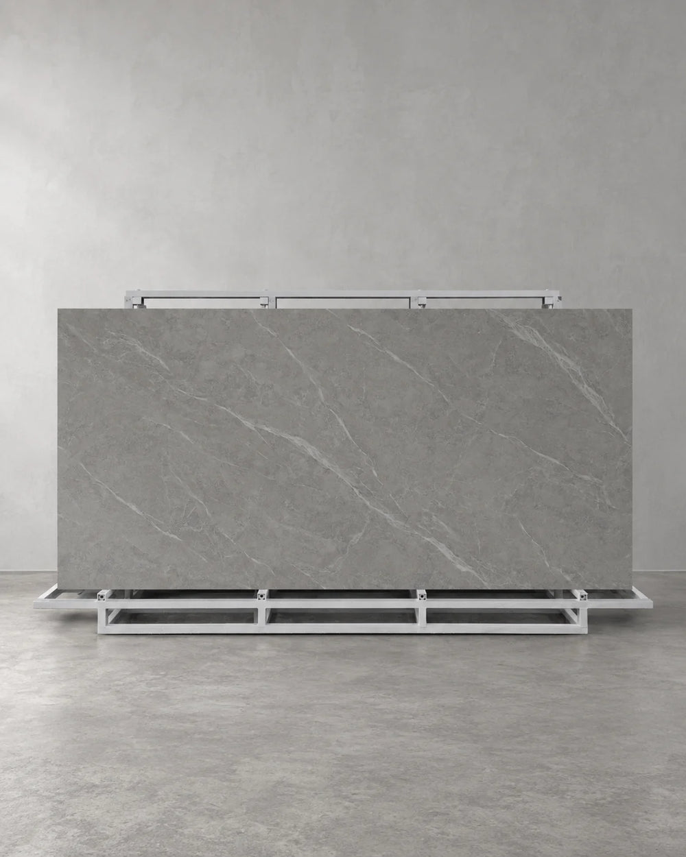 Lightning Grey Marble Look Sintered Stone Slab