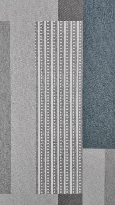 Burano Pearl 180D abstract geometric sintered stone slab video