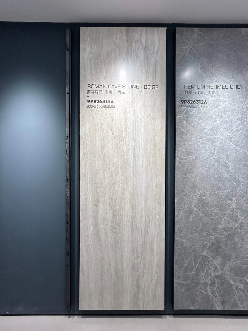 Roman Cave Stone Beige Sintered Stone Slab Funtek