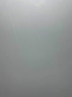Full surface view of muted silver gray sintered stone with subtle clouded texture