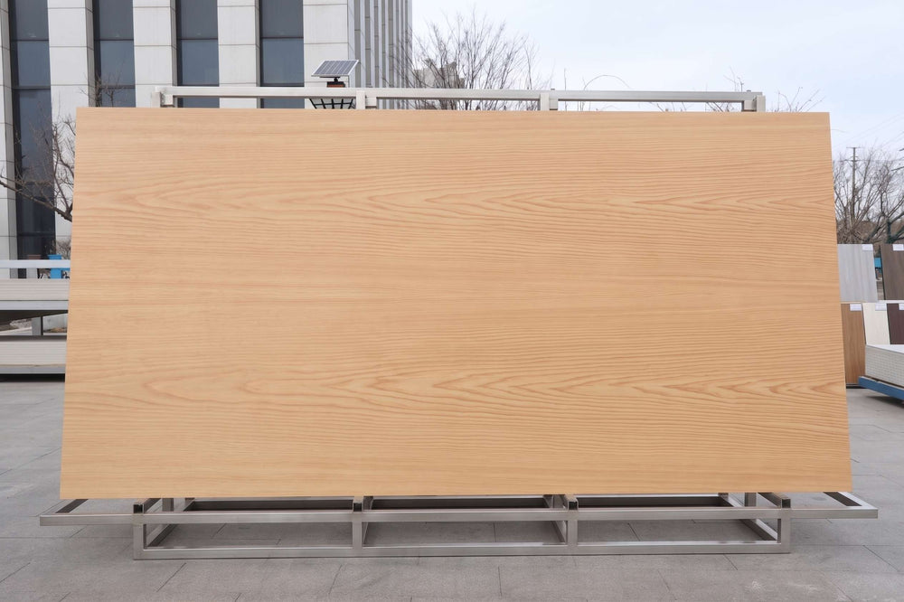 Wood look sintered stone surfaces for kitchens and furniture