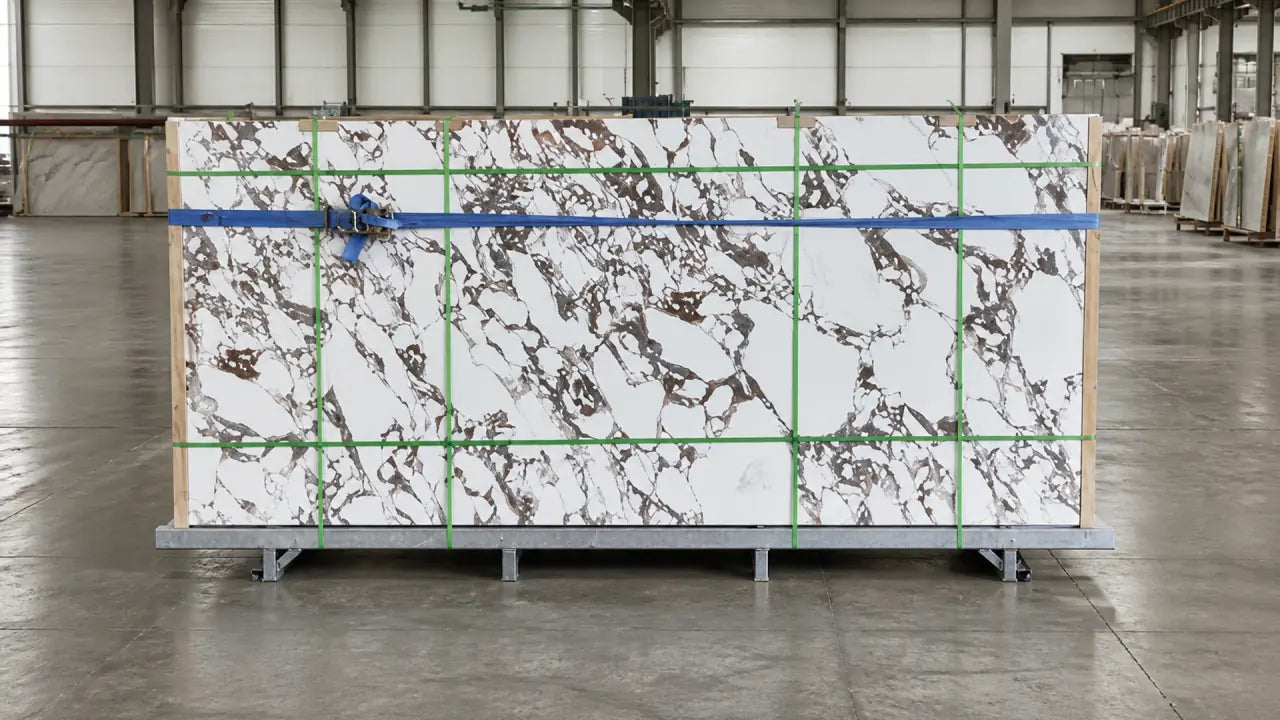No.10 A-프레임 used for sintered stone factory packing