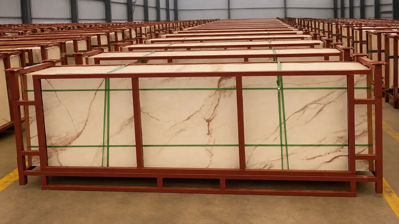 No.12 U-프레임 used for sintered stone factory packing