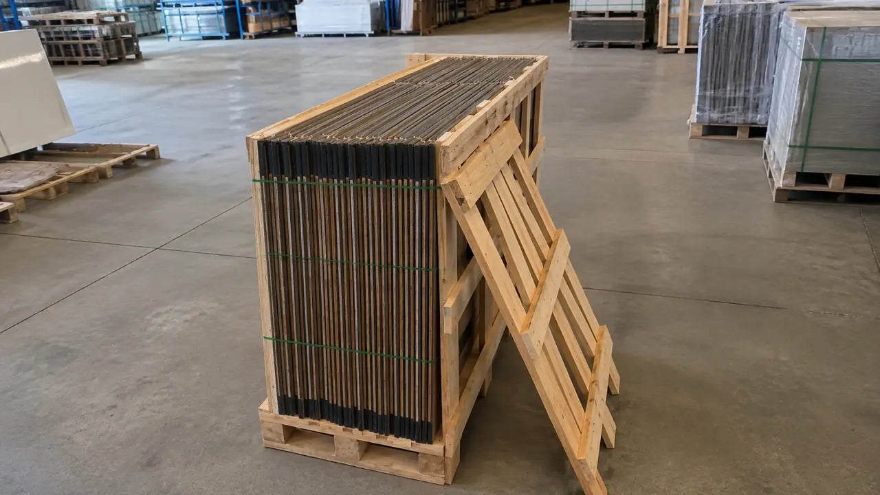 No.3 목상자 used for sintered stone factory packing
